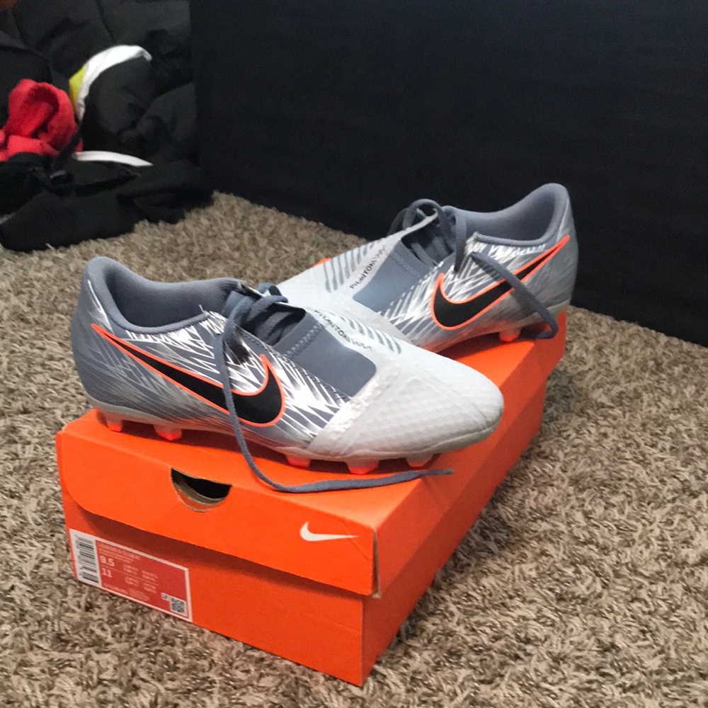 NIKE Kids PhantomVNM Academy FG Grey Wolf Special Edition